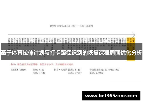 基于体育拉伸计划与打卡路径识别的恢复课程周期优化分析